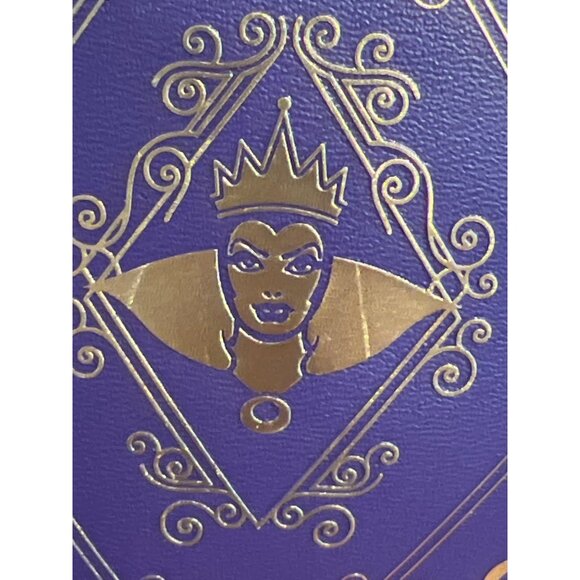 Disney Villains Purple Gold Cosmetic Bag Evil Queen Bath Body Works Zipper NWT - Picture 5 of 7